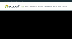 Desktop Screenshot of ecopod.com.au