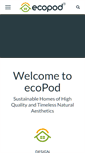 Mobile Screenshot of ecopod.com.au